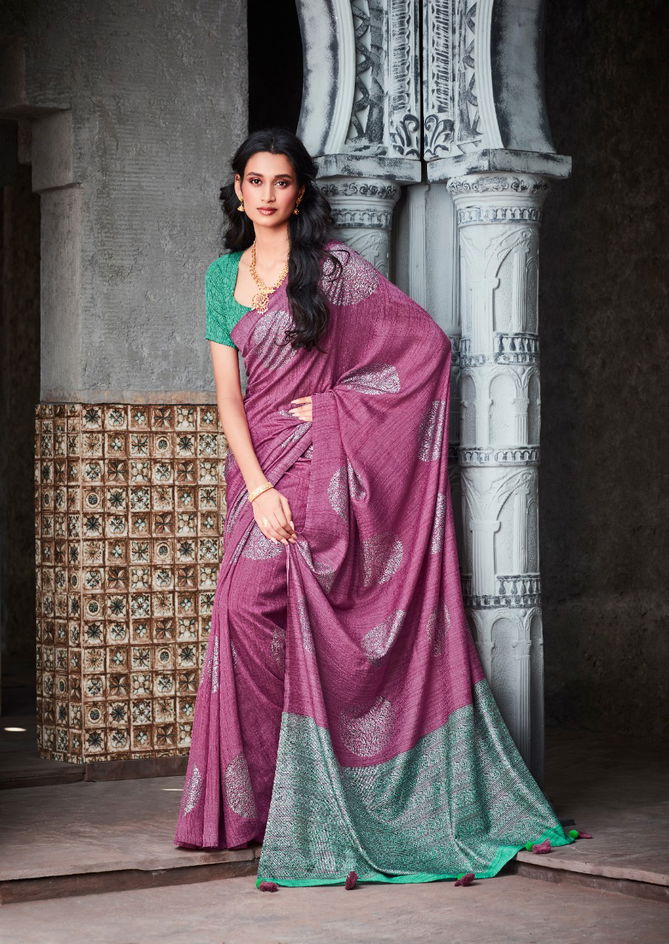 Sr Panama Soft Linen Wholesale Designer Saree Catalog
